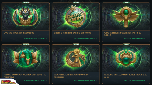 Talismania Casino bonus