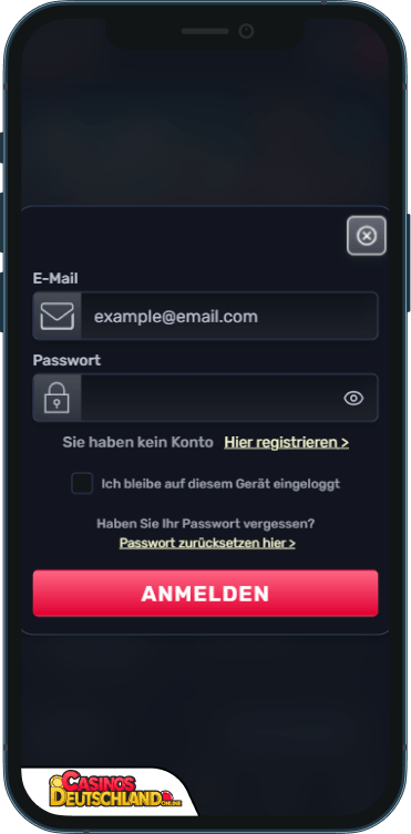 TheSlotz Casino Anmeldung