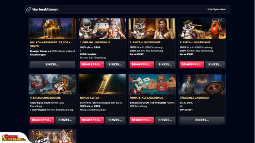 TheSlotz Casino bonus