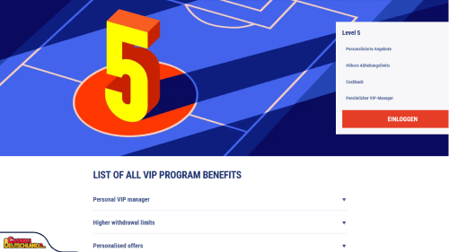 TikiTaka Casino vip program
