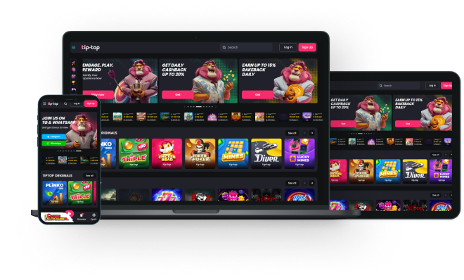Tip-Top Bet Casino Allgemeine Überprüfung