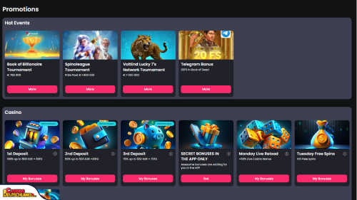 Tip-Top Bet Casino bonus