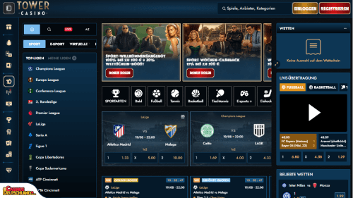 TowerCasino Sport