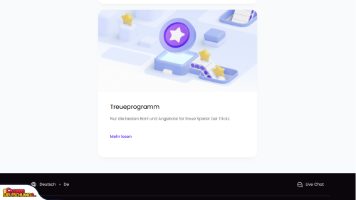 Trickz Casino vip program