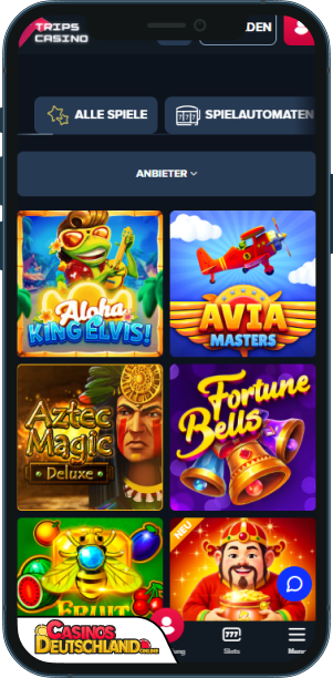 Trips Casino Mobile app
