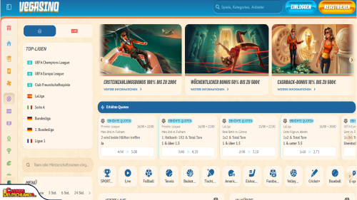 Vegasino Casino Sport