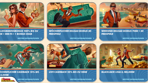 Vegasino Casino bonus