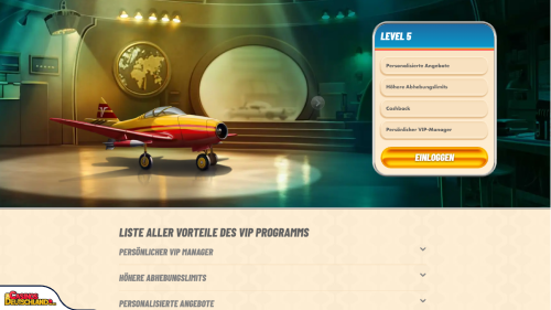 Vegasino Casino vip program