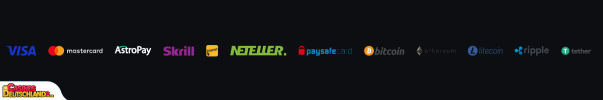 Velobet Casino Zahlungsmethoden