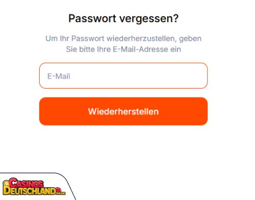 VulkanBet Casino Problem beim Einloggen