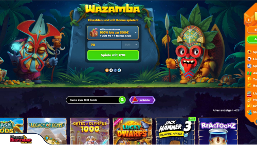 Wazamba Casino Bewertung
