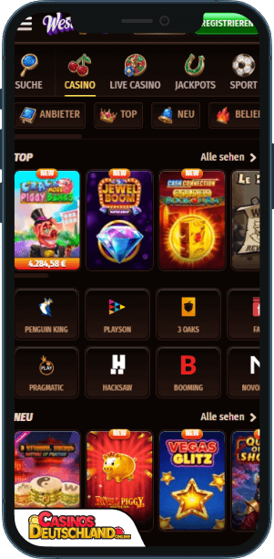 Westace Casino Mobile app