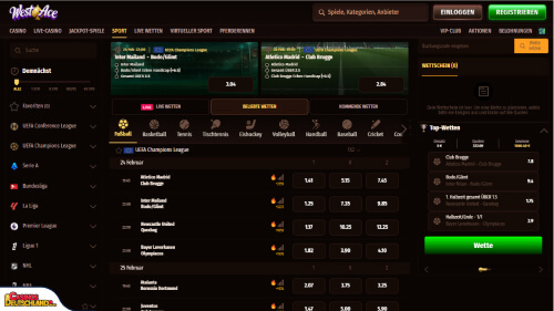 Westace Casino Sport
