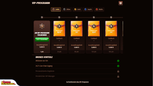 Westace Casino Vip program