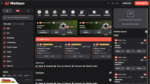 Wettson Casino sport