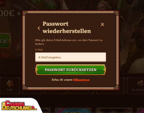 Wild Robin Casino Problem beim Einloggen