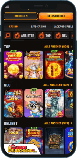 WildHub Casino Mobile app