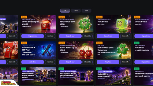 Wildies Casino bonus