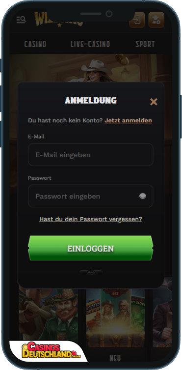 Wildsino Casino Anmeldung