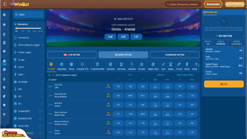 WinBay Casino Sport