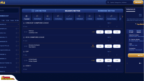 WinGaga Casino Sport