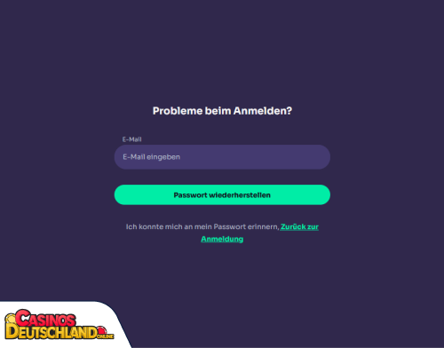 WinSpirit Casino Problem beim Einloggen