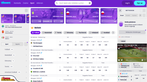 Winnerz Casino Sport