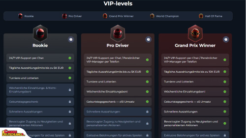 Winorio Casino vip program