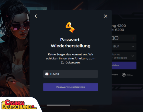 Winsane Casino Problem beim Einloggen