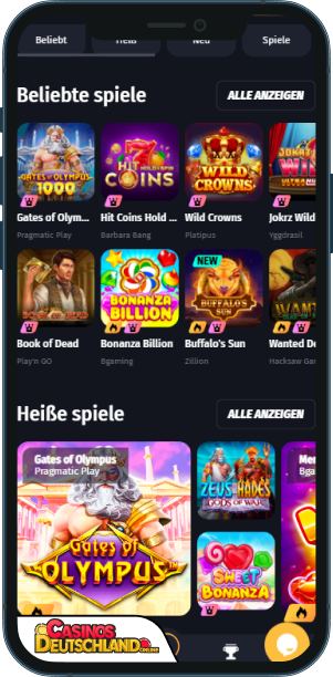 Winshark Casino Mobile app