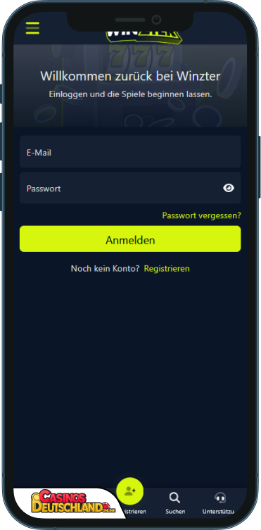 Winzter Casino Anmeldung