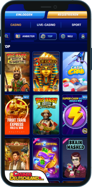 Wonaco Casino Mobile app