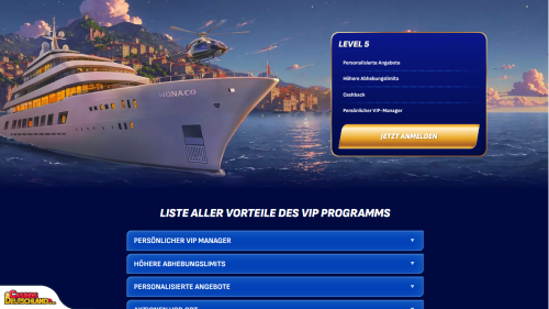 Wonaco Casino vip program
