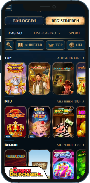 WonderLuck Casino Mobile app