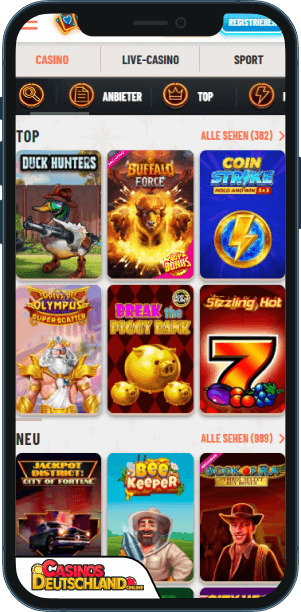 Wyns Casino Mobile app