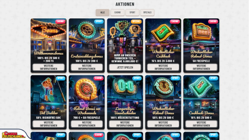 Wyns Casino bonus