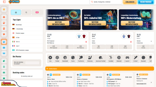 Wyns Casino sport