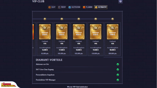 X3bet Casino vip program