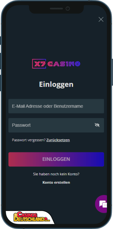 X7 Casino Anmeldung