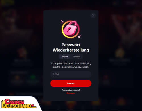 Yep Casino Problem beim Einloggen