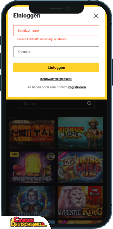 ZetCasino Casino Anmeldung