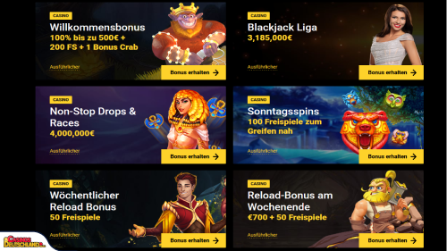 ZetCasino Casino bonus